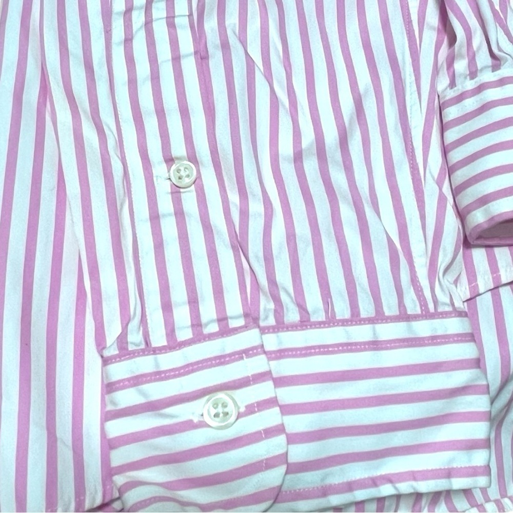 Ralph Lauren Custom Fit Stripe Button Down Shirt - Picture 8 of 10